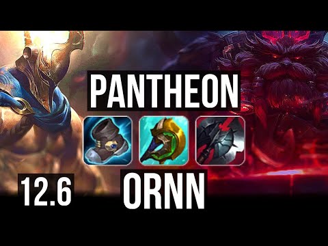PANTH vs ORNN (MID) | 2.6M mastery, Rank 6 Panth, 1000+ games, 7/2/8 | EUW Grandmaster | 12.6