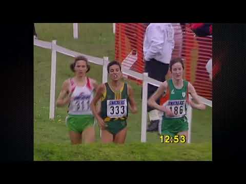 Albertina Dias , Catherina McKiernan, Lynn Jennings - Senior Women -1993 World Cross Country Champs