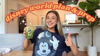 DISNEY WORLD PLAN & PREP ✨ New Resort, Full Itinerary, Dining Reservations, things to-do, trip ideas