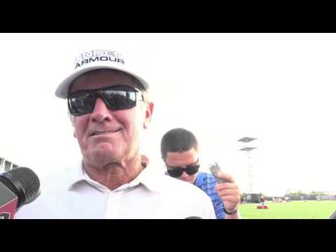 Steve Spurrier after Aug. 26 Gamecocks practice