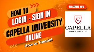 How to Login to Capella University | Sign in Capella University