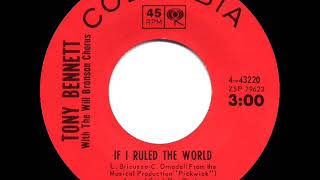 1965 HITS ARCHIVE: If I Ruled The World - Tony Bennett