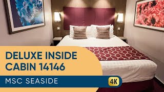 MSC Seaside Inside Room Tour | Deluxe Interior Cabin 14146 | MSC Cruises