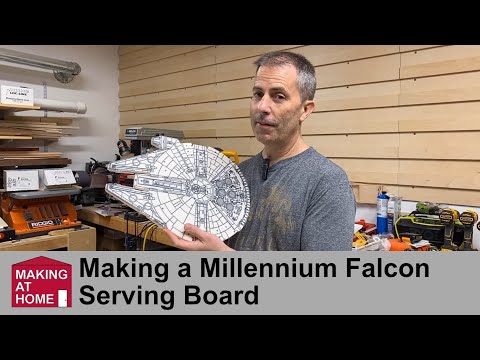Millennium Falcon Chopping Board  Star wars kitchen, Millenium falcon,  Millennium falcon