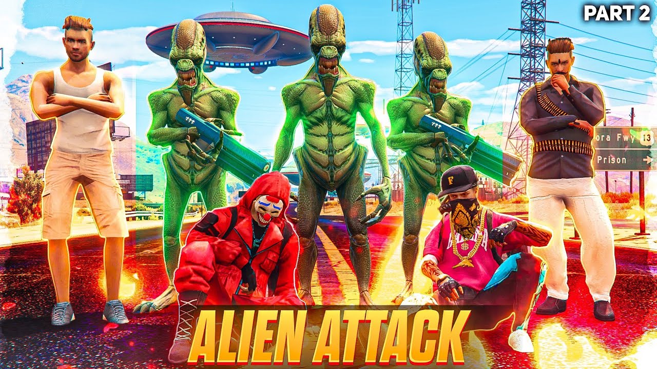 Red Criminal Aur Hipu Ko Aliens Ne Pakad Liya 🥺