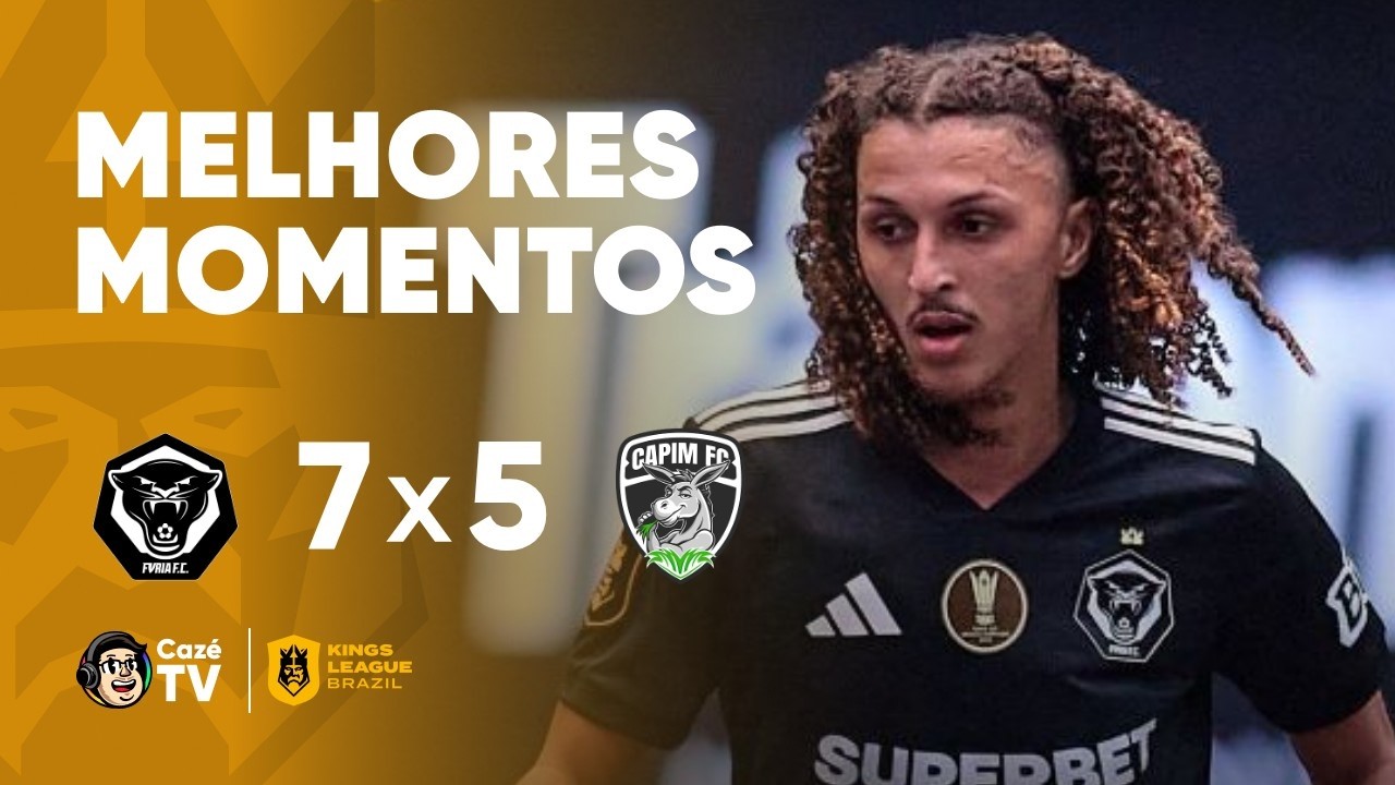 MELHORES MOMENTOS: FURIA 7 X 5 CAPIM | KINGS LEAGUE BRAZIL 2026 | 9ª RODADA