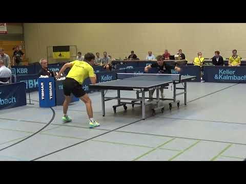 Hoermann 2 Hilpoltstein Jonack Borsum ModernDefense  20220828 Table Tennis Pokal Stativ