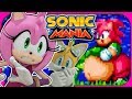 AMY XL Tails And Amy Play Sonic Mania Plus Mods