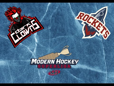 MH SUPERLIGA 2023/2024 2. kolo  DARK CLOWNS vs ROCKETS 6:1 - celý zápas