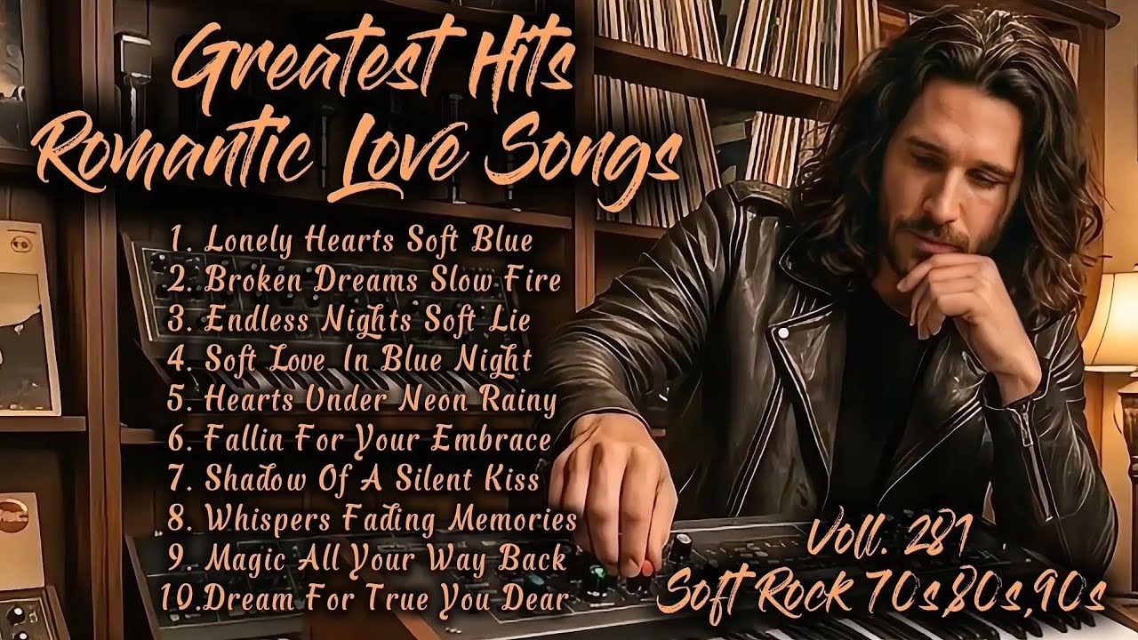 ❤️Greatest Hits Romantic Love Songs | Soft Rock 70s,80s,90s | Lonely Hearts Soft Blue | Voll. 281❤️