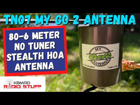 My Go 2 Antenna | TN07's 80-6 Meters NO TUNER NEEDED!!  HOA Antenna