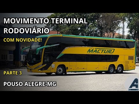 Novidades no Movimento do Terminal Rodoviário de POUSO ALEGRE-MG [PARTE 3]