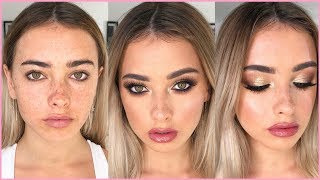 My Signature & Favourite Client Makeup Look 😍 Gold Smokey Eye 💄 Jasmine Hand