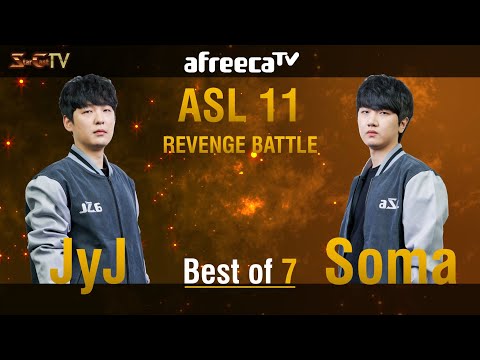 [ESP] ASL S11 Revenge Battle JYJ vs Soma (TvZ, Bo7) - Starcraft Remasterizado (StarCastTV Español)