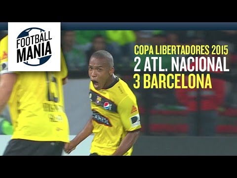 Atlético Nacional 2x3 Barcelona - Copa Libertadores 2015 - Group Stage