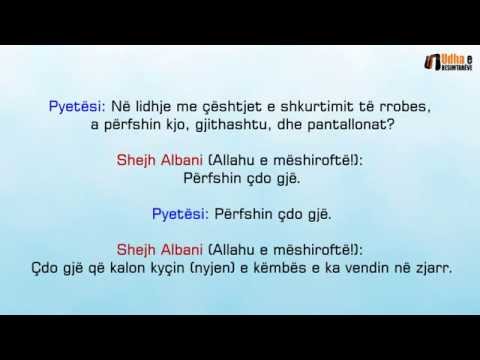 Shkurtimi i rrobes  Shejh Albani