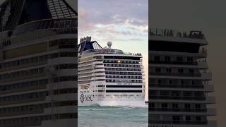 MSC Divina 🛳️ #travel #like #subscribe #comment #cruise #vacation #shortvideo #shortsvideo #shorts