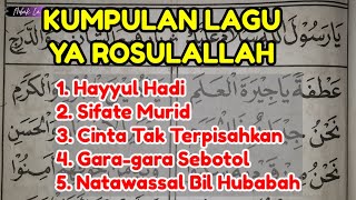 Download lagu KUMPULAN LAGU YA ROSULALLAH SALAMUN ALAIK ~ SHOLAWAT DIBA| Belajar Lagu Dibaan Barzanji PEMULA mp3