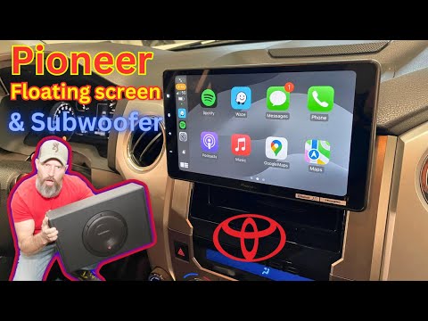 "Step-by-Step Guide: Installing a Pioneer Stereo in a 2021 Tundra with Rockford Fosgate Sub"