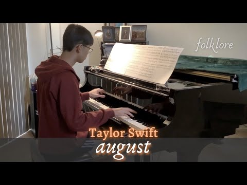 Taylor Swift: august (from folklore) | Piano Cover by Jin Kay Teo
