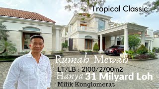 Download lagu RUMAH MEWAH Milik KONGLOMERAT, di Tengah PADANG GOLF seluas 60 Hektar ada di Jantung Kota Tangerang mp3
