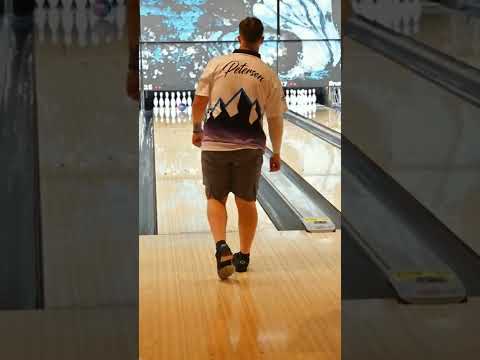 Bowling Release in Slow Motion At The CB Masters! #shorts #bowling