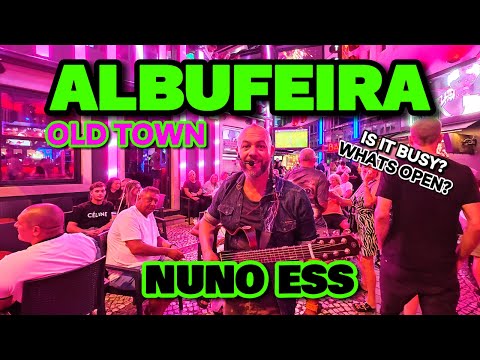 🌙 Exploring Albufeira Old Town at Night | Bars, Restaurants & Clubs in Portugal’s Party Hotspot!