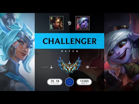 Challenger Match: Over 10.000 LP - EUW server Patch 25.10