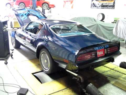 1974 Trans Am Super Duty 455 on the dyno 2