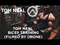 Bicep Training FILMED BY DRONE (?!)