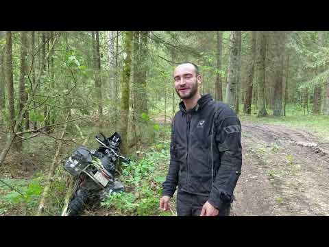 Enduro Pilgrims frontal tree crash on TET Lithuania