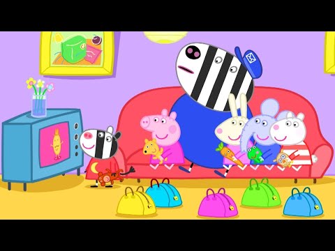 Capa de Peppa Pig Português  | 3 Episódios |  A Festa do Travesseiro |  Peppa Pig Dublado