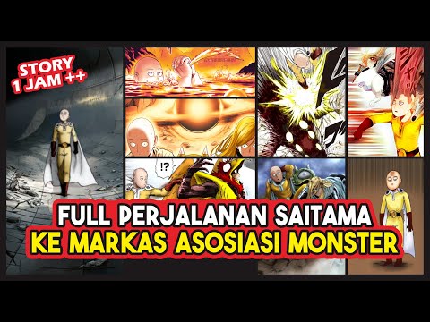 FULL KOCAK!!! PERJALANAN SAITAMA Didalam Markas Asosiasi Monster, Hingga Bertemu Dengan Garou!!