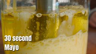 30-Second Homemade Mayonnaise