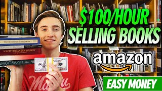 How To Make $100 Per HOUR Selling Used Books On Amazon FBA | FULL BREAKDOWN