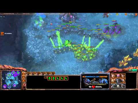 ROOTDestiny (Z) vs. xiGerbil (Z) [Game 3] (Part 2/2) - Starcraft 2