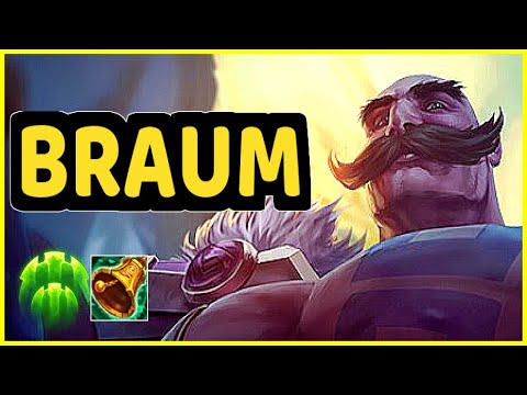 BRAUM VS NAUTILUS SUPPORT GAMEPLAY CHALLENGER I