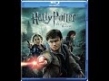 Opening To Harry Potter And The Deathly Hallows Part 2 2011 Disney Blu Ray
