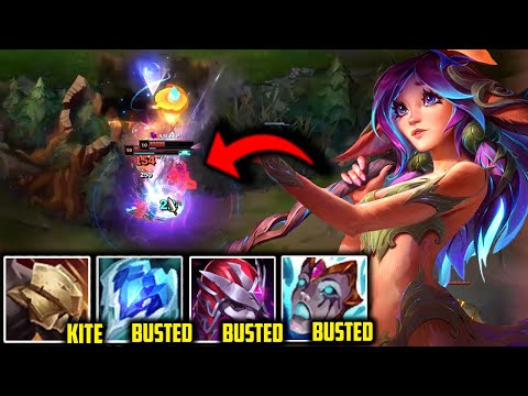 Lillia but I'm TOP LANE and 0 COUNTERY PLAY👌 (CRAZY BROKEN/FUN KITE CHAMP🔥) - League of Legends