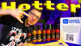Вкусный Острый крафтовый соус Grows Hotter