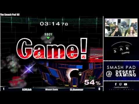 SP16 Winners Semis - GCM|Ash (Fox) vs CL|Hommsar (Marth)