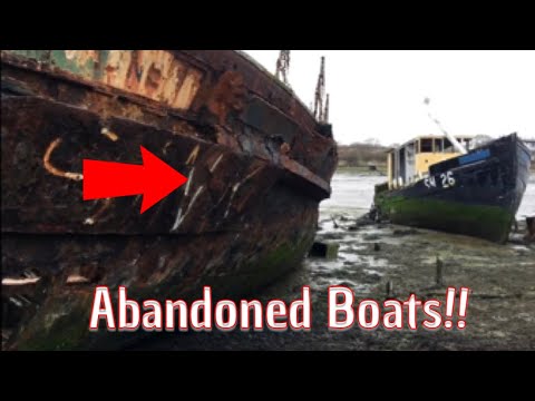 We Explore An Abandoned Boatyard