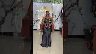 🆕 STUNNING BLACK NIGHT PARTY DRESS STYLE #nigerianwedding #partywear #weddingdress