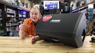 Video thumbnail for Review of the Alesis STRIKE AMP 12, Not Just for Drummers 2000-watt Powered Speaker by expert island