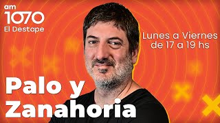 Download lagu PALO Y ZANAHORIA EN VIVO CON MARIANO MARTÍN | El Destape mp3