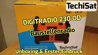 Technisat DIGITRADIO 230 OD Baustellenradio [Unboxing & Erster Eindruck]