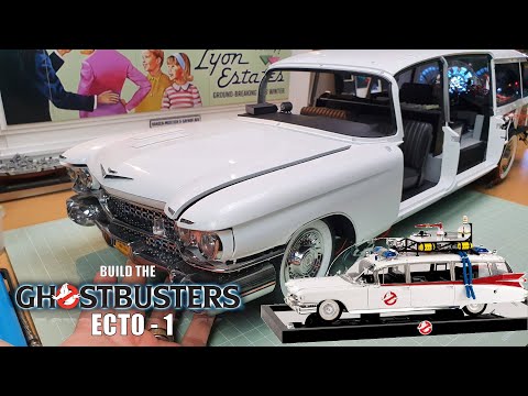 Build the Ghostbusters Ecto-1 - Part 73 and 74 - Inner Roof, Front Left Fender Plating & Wire Cover