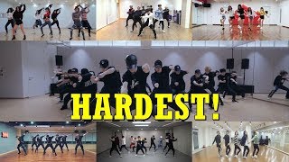 Download lagu THE REALLY HARDEST CHOREOGRAPHIES ON K-POP mp3