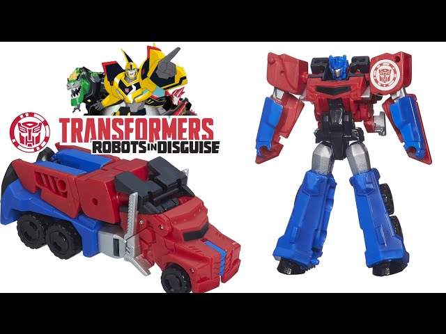 Vídeo relacionado con Transformers Robots in Disguise Optimus Prime Legion Figura de acción de 7,6 cm