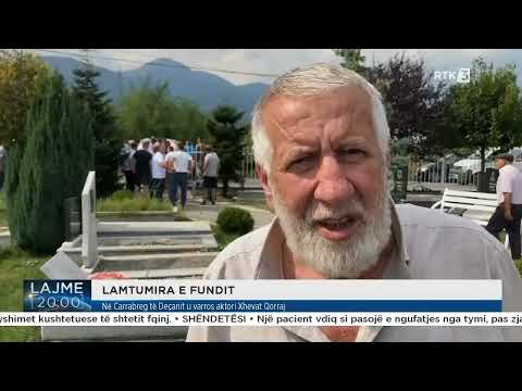 Në Carrabreg të Deçanit u varros aktori Xhevat Qorraj